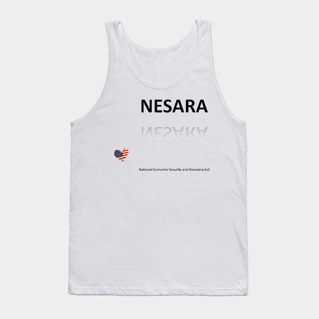 NESARA Mask, Mug, Pin Tank Top by DeniseMorgan